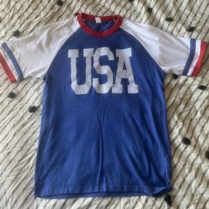 USA Ringer Tee
